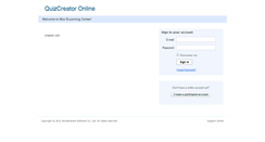 Desktop Screenshot of maselc.quiz-creator.com