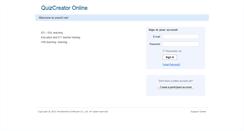 Desktop Screenshot of anamf.quiz-creator.com